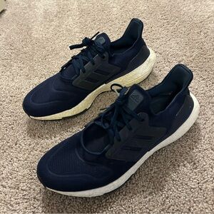 Adidas UltraBoost 22 Running Shoes Collegiate Navy Men’s Size 11